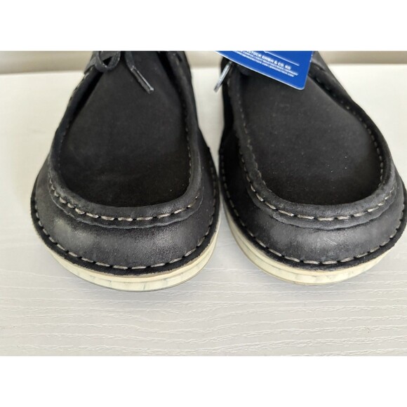 Birkenstock Pasadena III Suede Leather Black Moc-Toe Shoe Men’s 12 /EU 45 - Picture 6 of 10